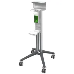 HAEBERLE bravo hygiene cart with gloves box holder