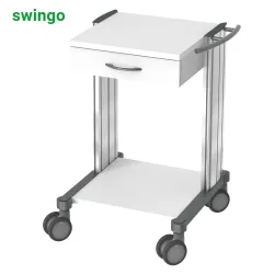 HAEBERLE swingo-clinic equipment cart with drawer
