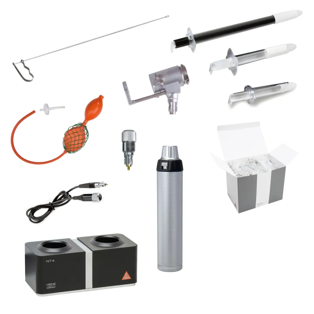 HEINE LED proctological instrument set with charging station