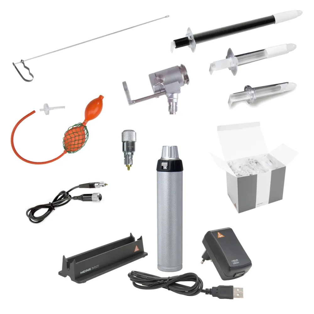 HEINE proctological instrument set for rectal examinations