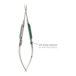 Aesculap MUELLER Micro Needle Holder, curved