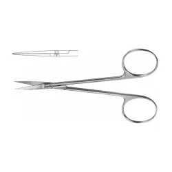 Aesculap Iris Scissors, straight, sharp, 115 mm
