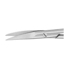 Aesculap Delicate Scissors, curved, sharp, 110 mm