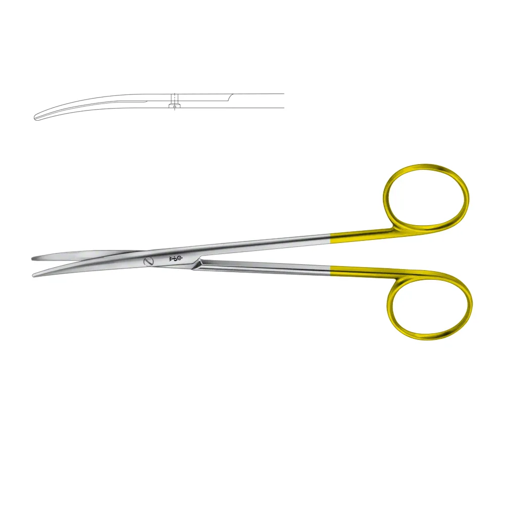 Aesculap METZENBAUM (BABY) DUROTIP Scissors, curved, TC, 145 mm Aesculap METZENBAUM (BABY) DUROTIP Scissors, curved, TC, 145 mm