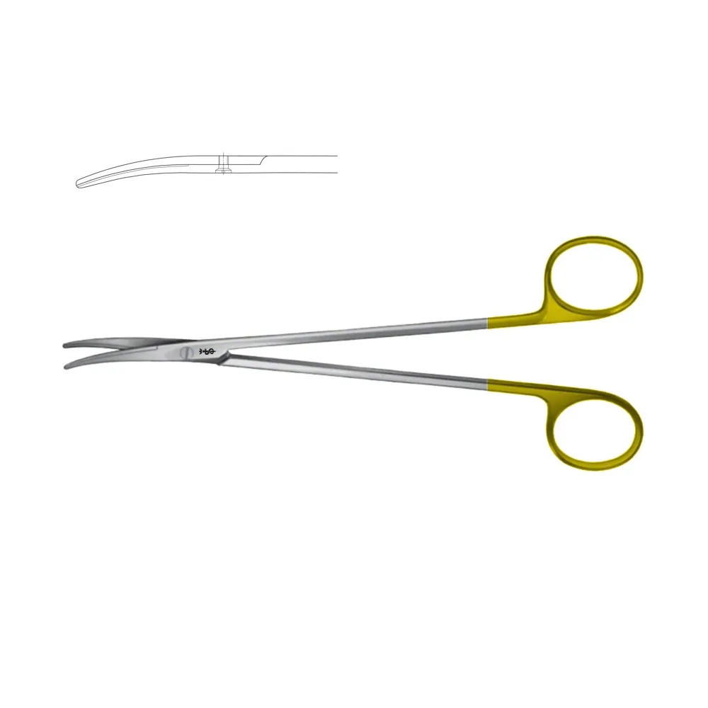 Aesculap METZENBAUM DUROTIP Scissors, curved, TC, 180 mm