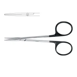 Aesculap SUPERCUT Strabismus Scissors, wave cut, blunt 115 mm