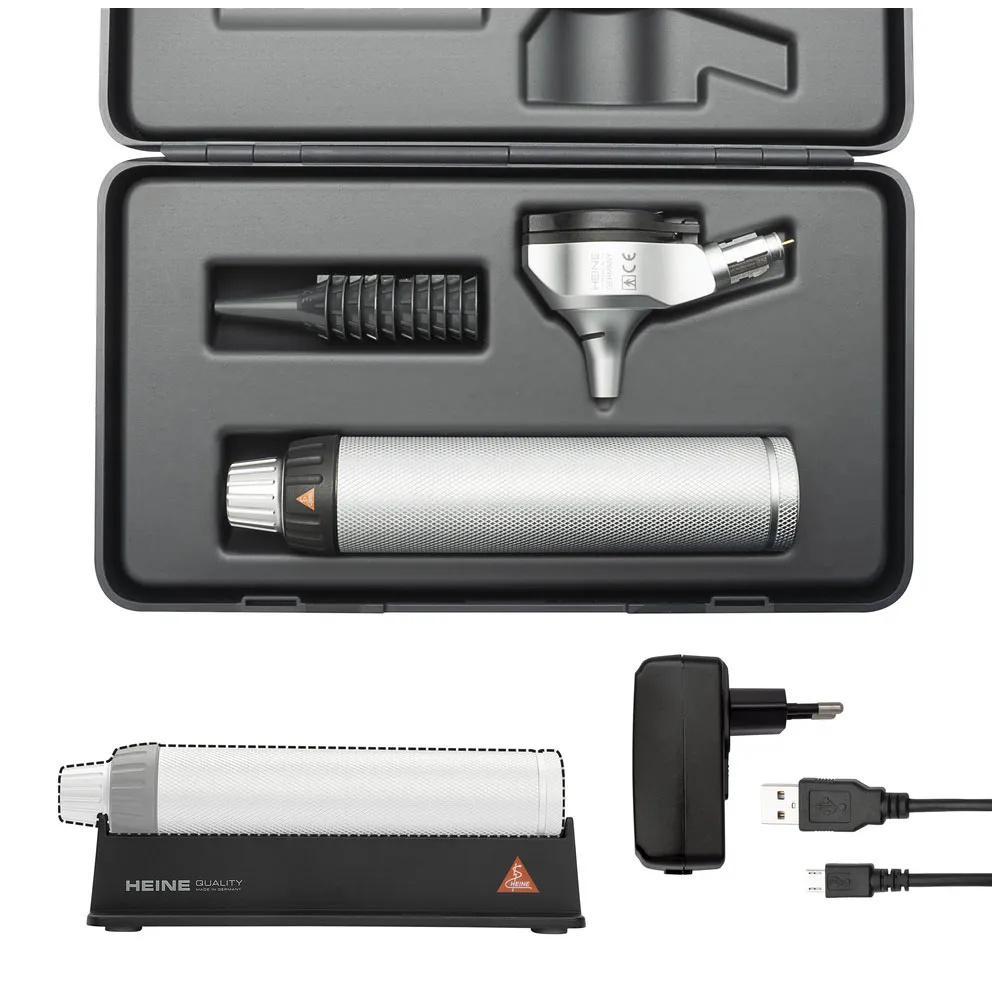 HEINE BETA 200 LED otoscope Set rechargeable in case