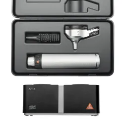 HEINE BETA 200 LED otoscope Set with table charger in case