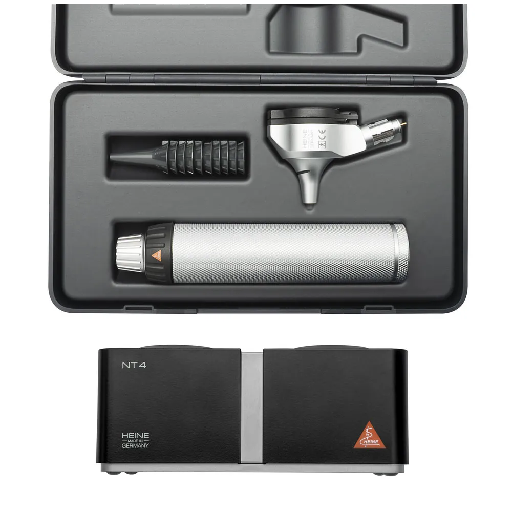 HEINE BETA 200 LED otoscope Set with table charger in case