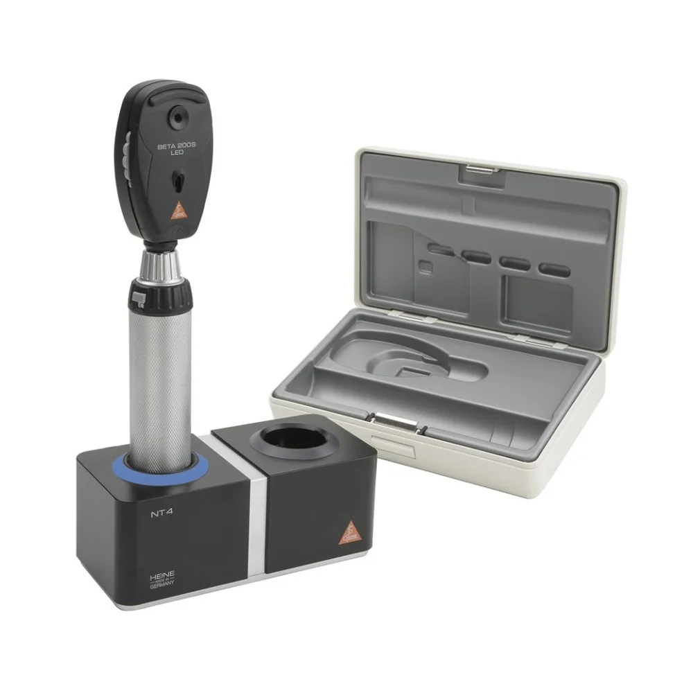 HEINE BETA 200S LED Ophthalmoscope with table charger