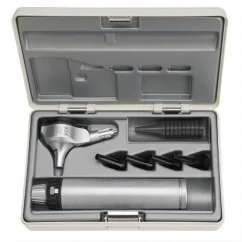 HEINE BETA 400 LED otoscope Set with battery handle in case