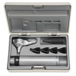 HEINE BETA 200 LED otoscope Set with battery handle in case