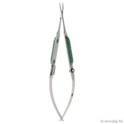 Aesculap Müller micro needle holder, curved, 14.5 cm