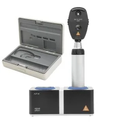 HEINE BETA 200 LED Ophthalmoscope Set with table charger