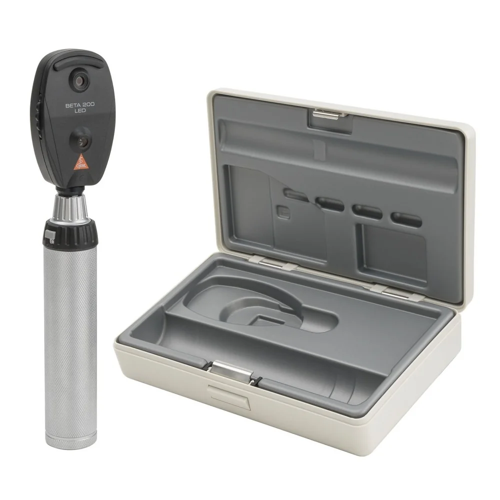 HEINE BETA 200 LED Ophthalmoscope Set with battery handle