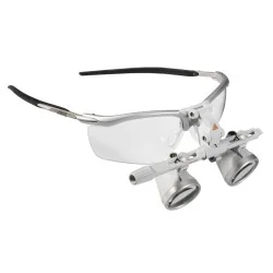 HEINE HR 2.5x|520 binocular loupes on S-FRAME