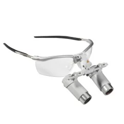 HEINE HRP 4x binocular loupes on S-FRAME