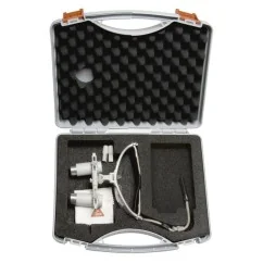 HEINE HRP 6x binocular loupes on S-FRAME