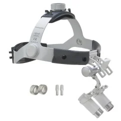 HEINE HRP 4x binocular loupes on headband