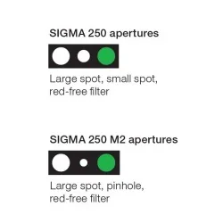 HEINE SIGMA 250 appertures