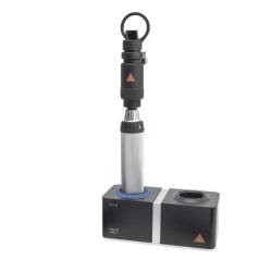 Hand-held indirect ophthalmoscope HEINE MONOCULAR with table charger