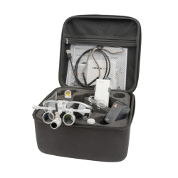 HEINE LoupeLight2 headlight Set with binocular loupes HR 2.5x/340