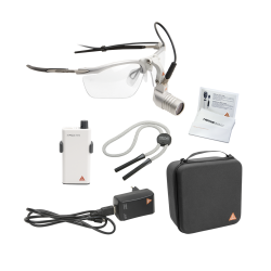 HEINE MicroLight2 LED headlight on S-FRAME