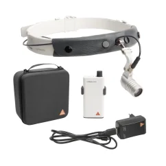 HEINE MicroLight2 LED headlight on Lightweight headband