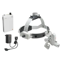 HEINE ML4 LED HeadLight Kit with HR 2.5x binocular loupes 340 mm